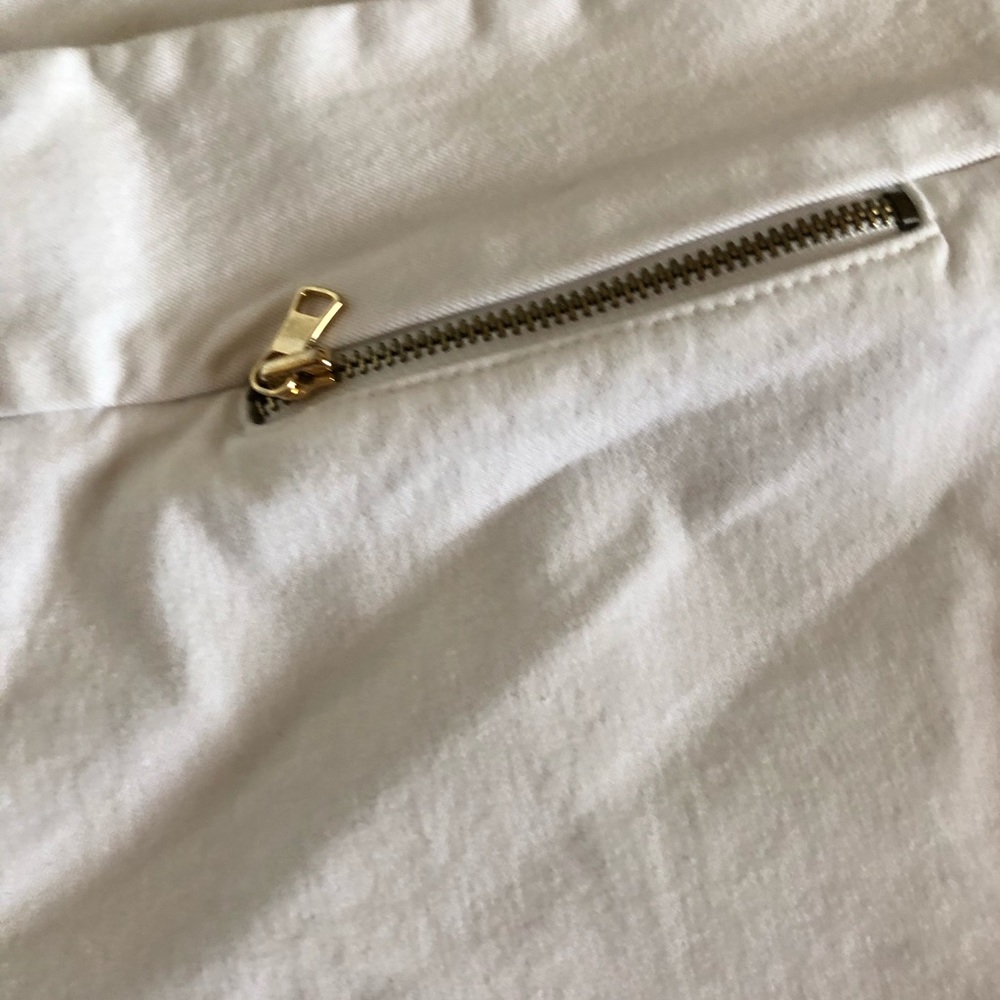 EUC white Bermuda shorts